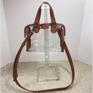 NWOT Bostanten Clear/Transparent Stadium/Arena Approved Bag